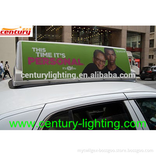 taxi top light sign